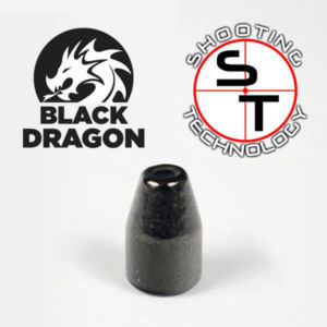 9 mm caliber HPTC Black Dragon Copper Plate Bullet