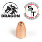 9 mm caliber HPTC Dragon Copper Plate Bullet
