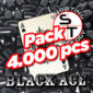 Black Ace Copper Plate Bullet 9 mm 4000 pcs