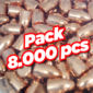 Diamond copper plate bullet 8000 pcs